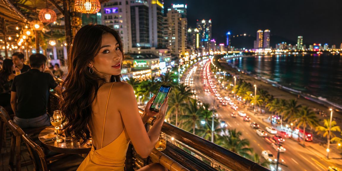 Bảng cá cược thể thao tưng bừng tại chợ đêm Nha Trang